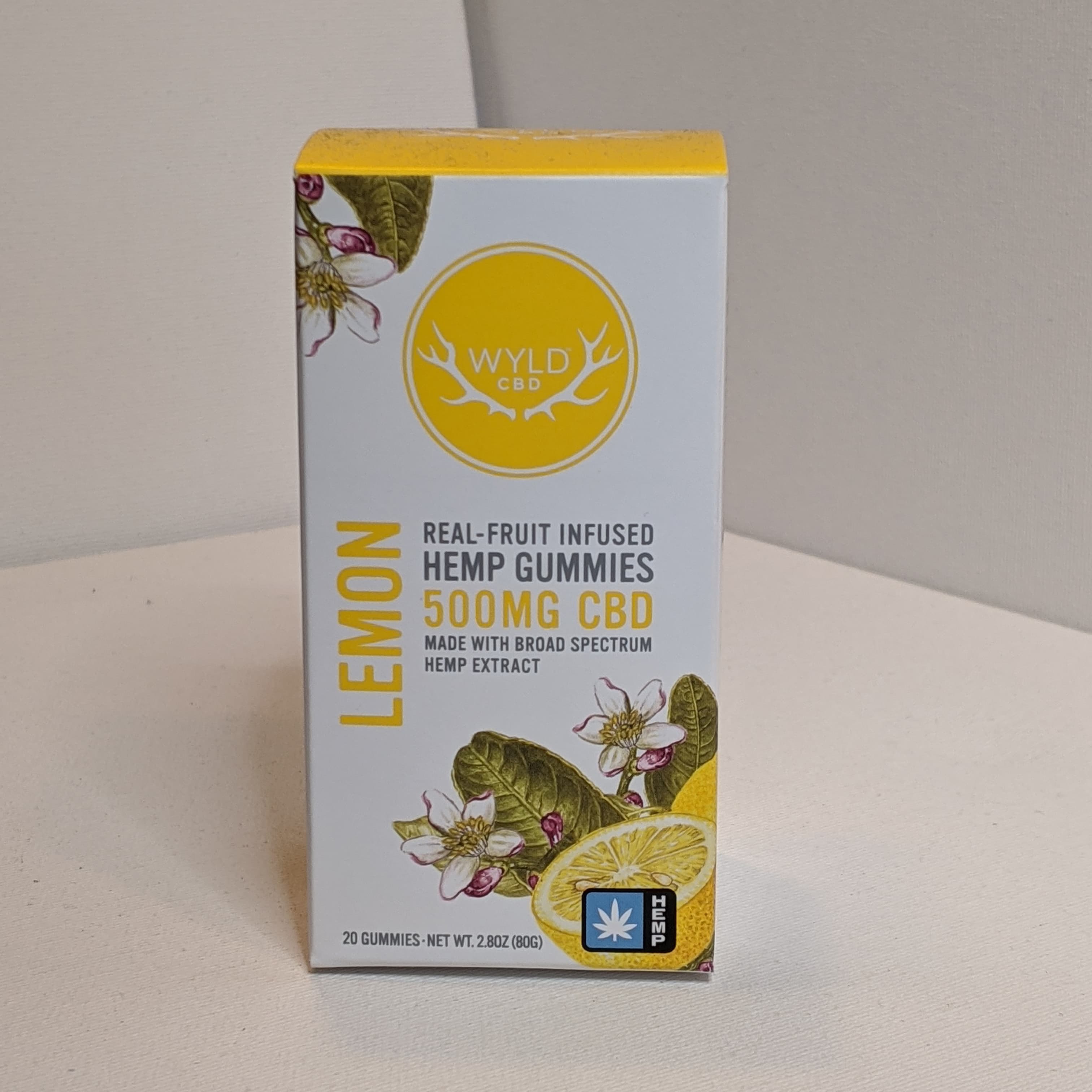 Wyld CBD Lemon CBD Gummies | 20-pack