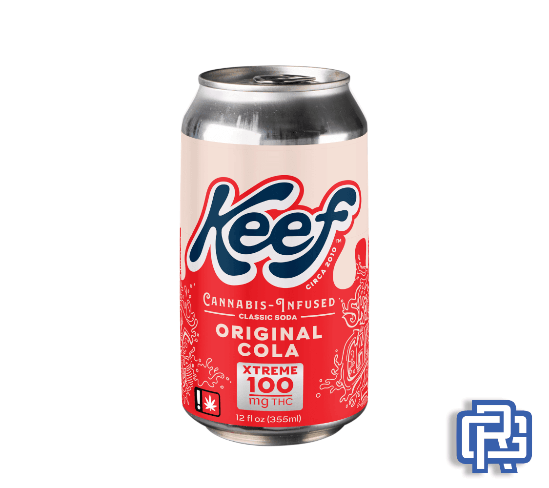 Keef Classic Sodas Original Cola | 12oz 100mg (THC) | Keef