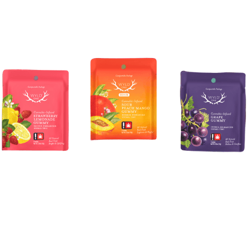 WYLD ONE Wyld Ones - 100mg Strawberry Lemonade - Single