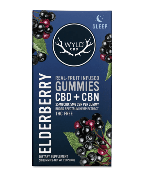 Wyld CBD Elderberry - Hemp 500mg