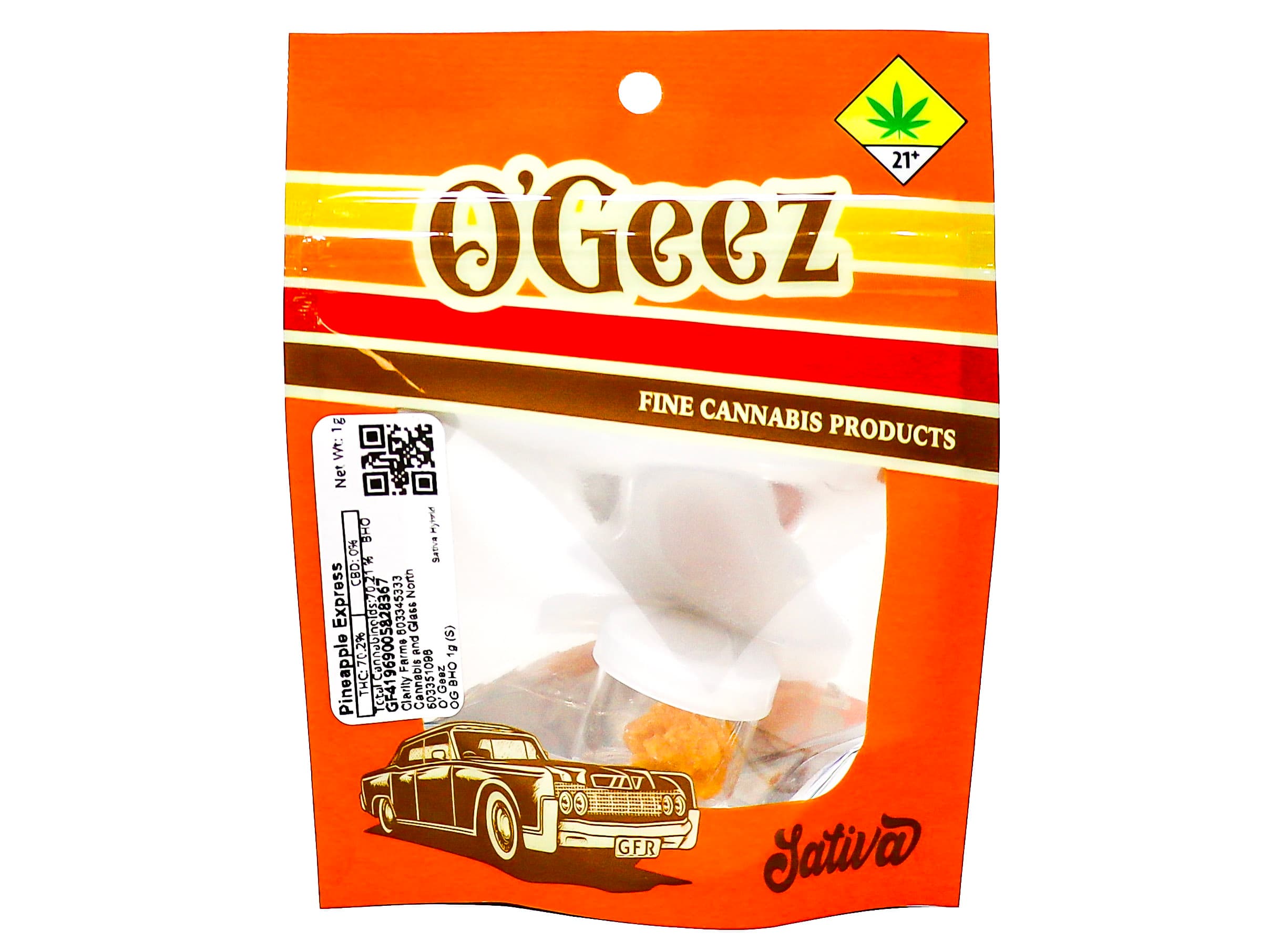 O'Geez COW Pineapple Express BHO Concentrate 54653