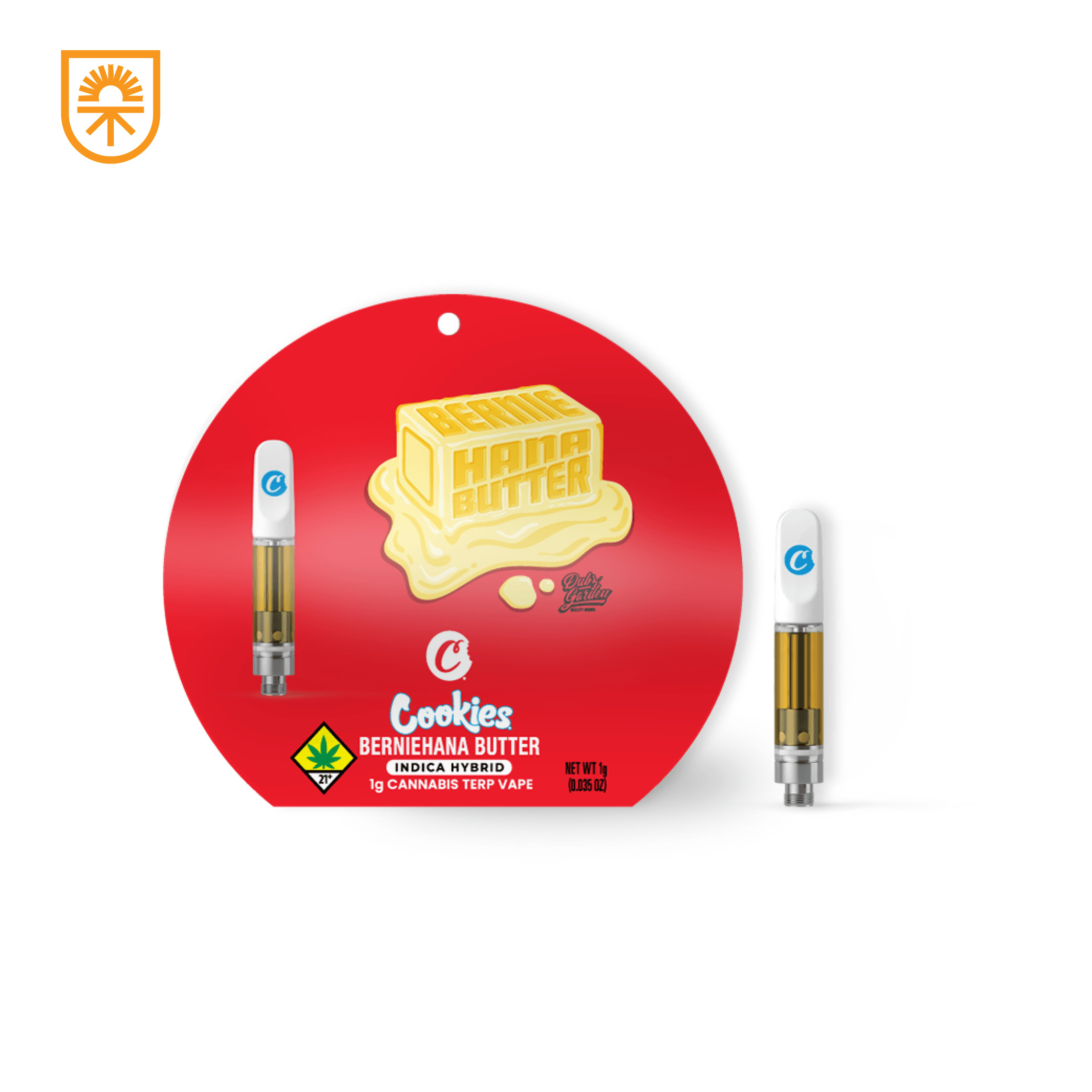 Cookies - Concentrates Bernie Hana Butter - Cannabis Terps - Cartridge - 1g