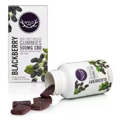Wyld CBD Blackberry CBD Gummies