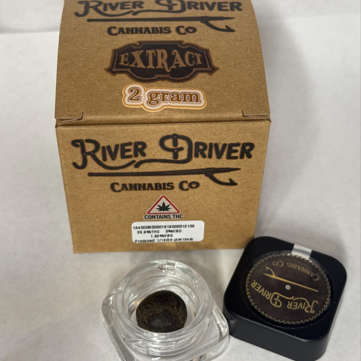 River Driver Cannabis Co RVDR - Temple Ball - Hashish
