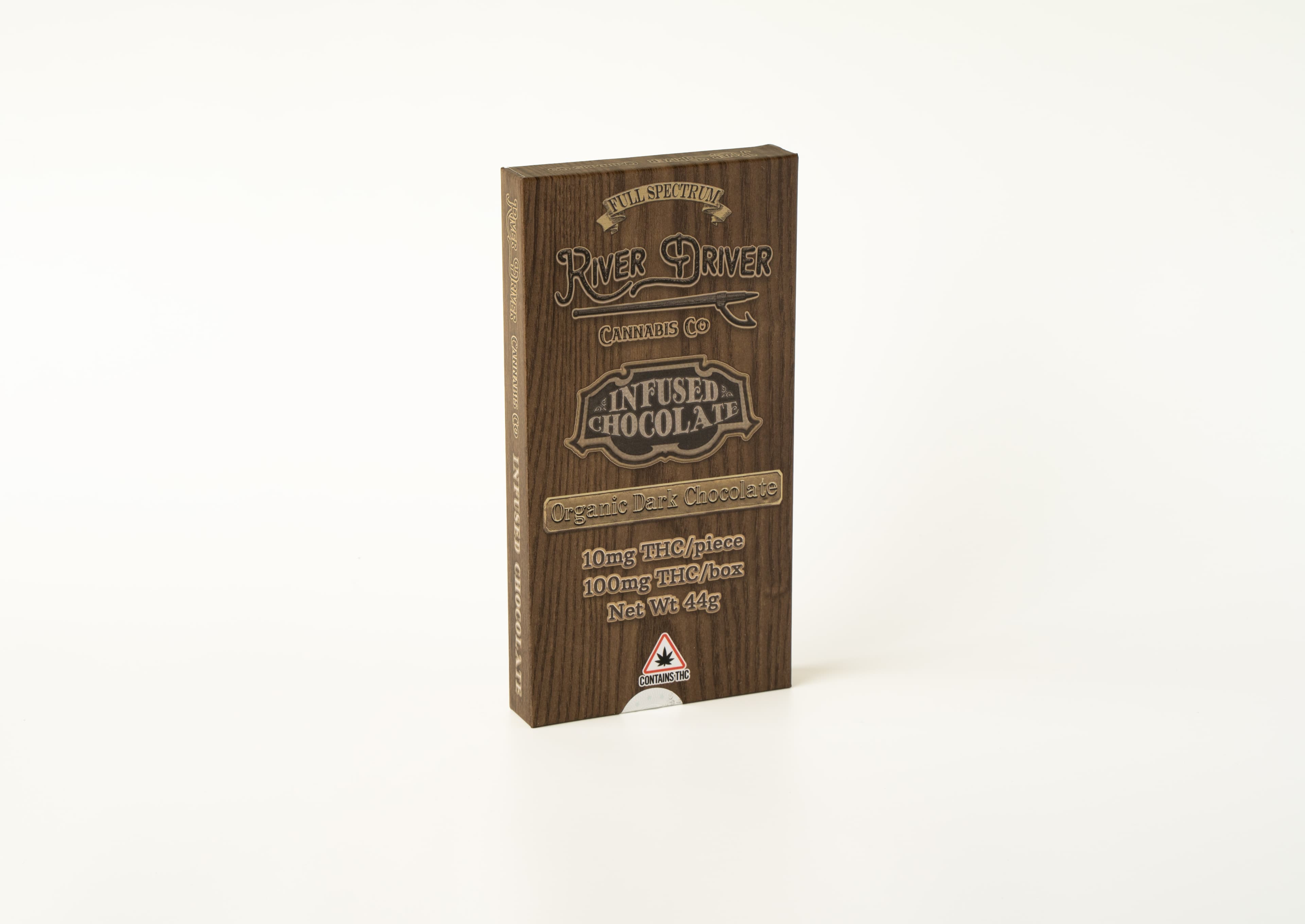River Driver Dark Chocolate Bar 100mg