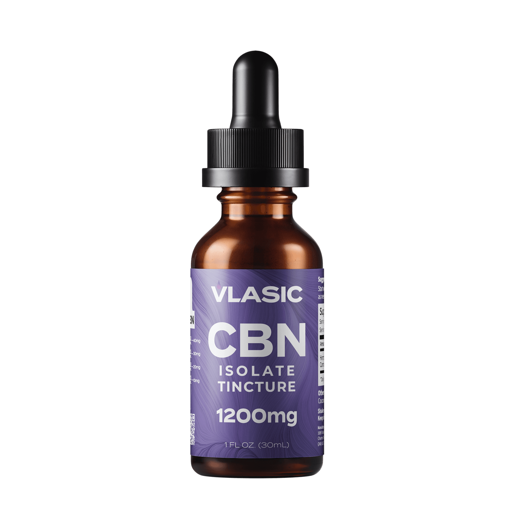Vlasic Labs Vlasic CBN Isolate Drops 1200mg