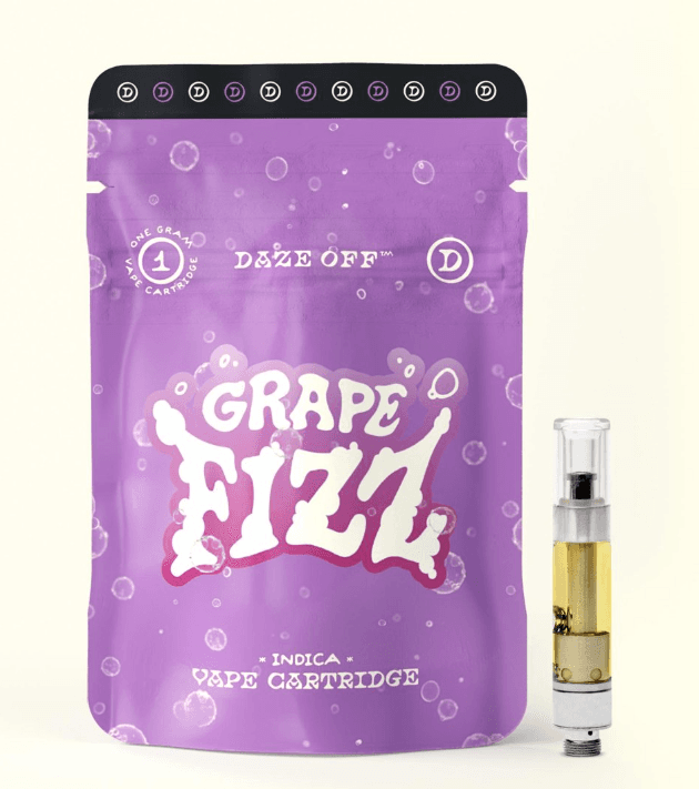 Aeriz - Daze Off Vape Cart Grape Fizz | 1000mg