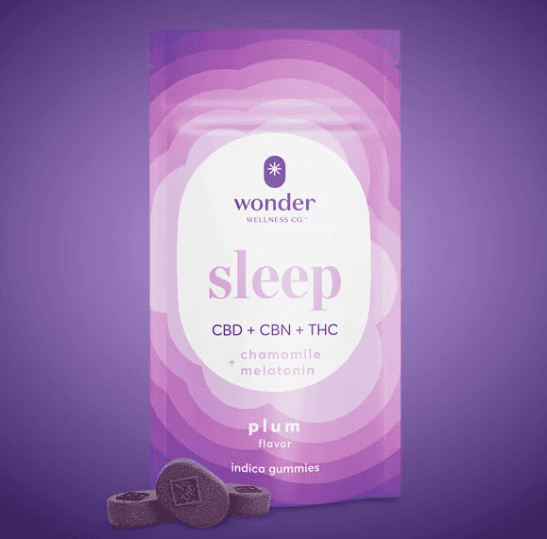 * Wonder Wellness Co.™ Wonder Sleep Gummies 1:1:1 Plum with Melatonin 100mg (20ct)