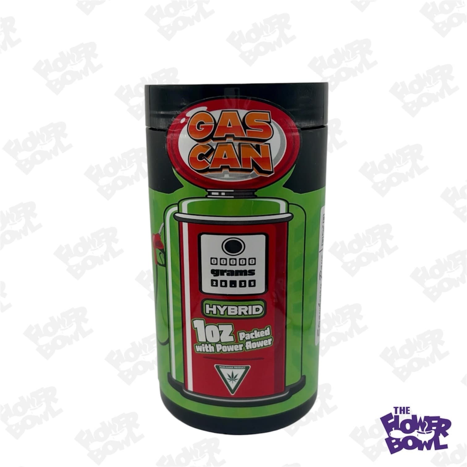 GLO FARMS GLO: Sour Diesel OZ Prepackaged Gas Can