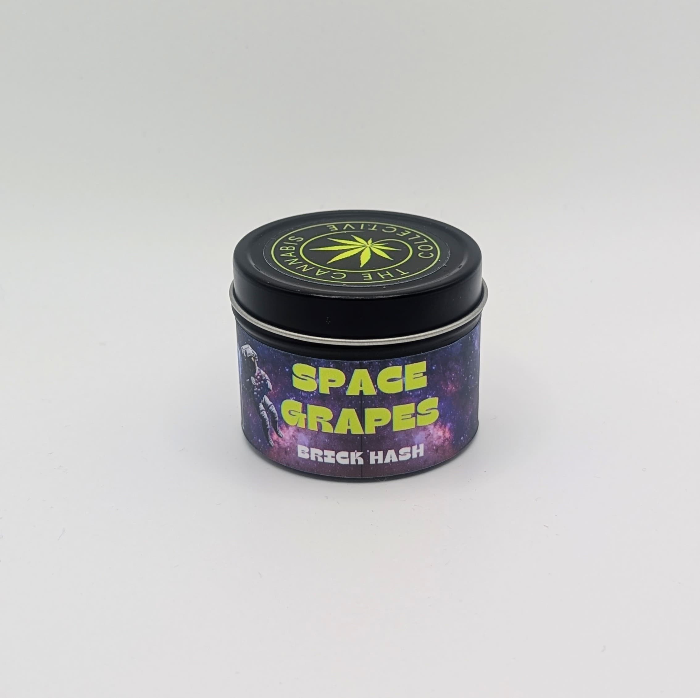 The Cannabis Collective Space Grapes - 1g Old School Brick Hash - The Cannabis Collective