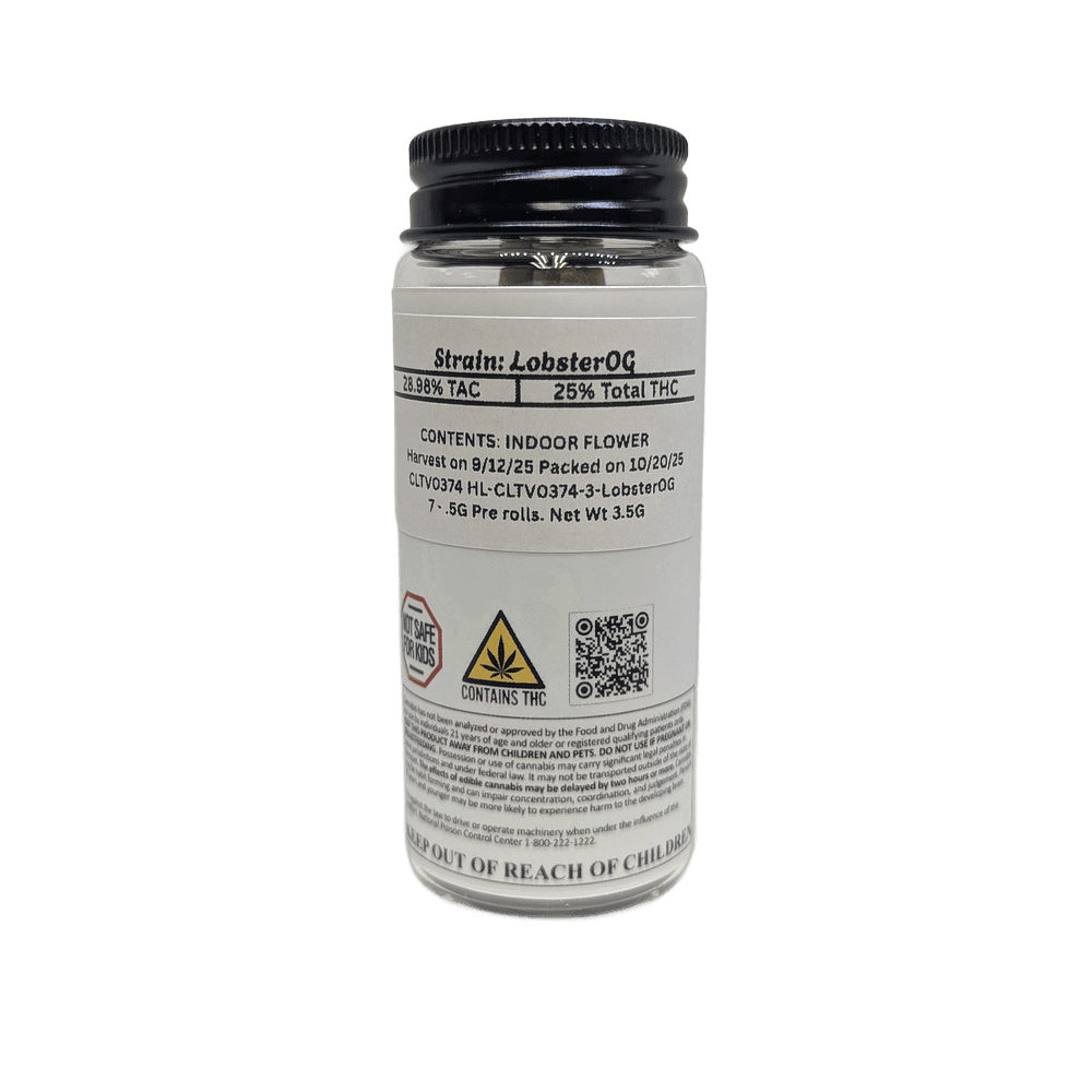 AstroLabs Lobster OG Pre-Roll 7-Pack | Astro Labs