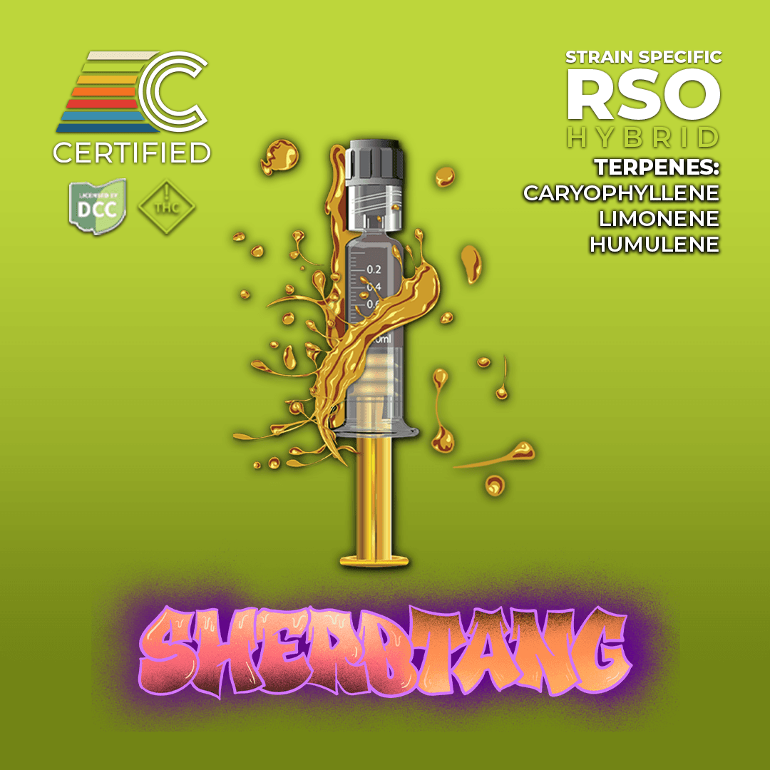 CERTIFIED Sherbtang RSO Syringe