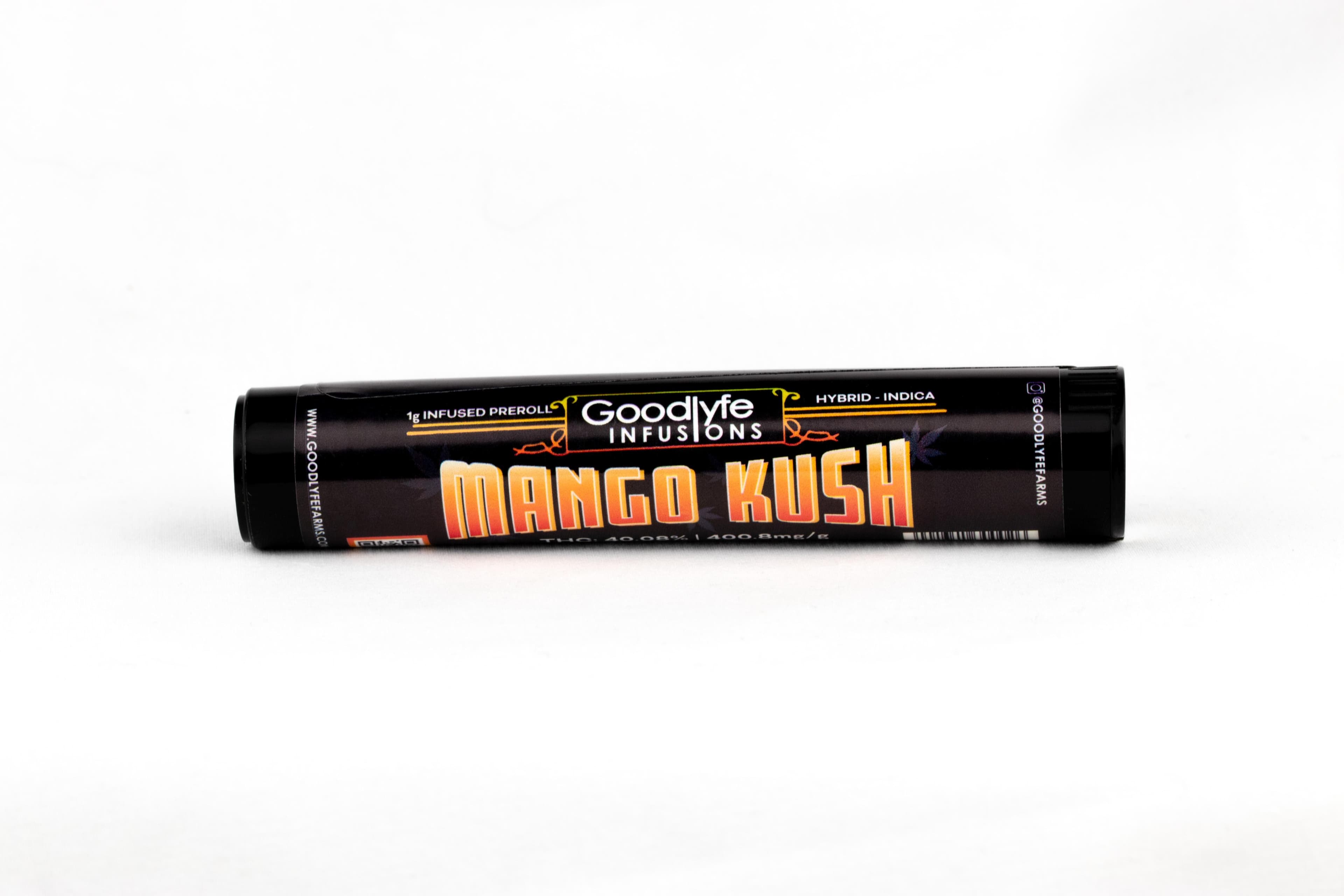 Goodlyfe Infusions Mango Kush | Infused Pre-roll | 1g