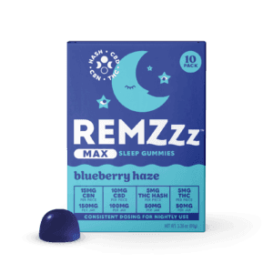 REMZzz Blueberry Haze MAX - 10ct Gummies - 100mg