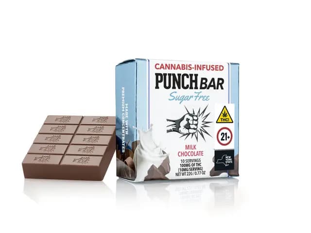 Punch Bar Sugar Free | Dark Chocolate | 100mg