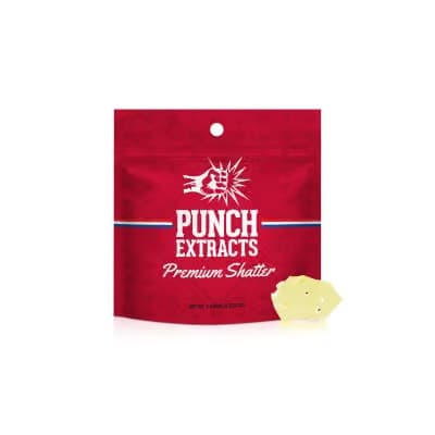 Punch Edibles & Extracts Cobra Gas | 1g BHO Shatter