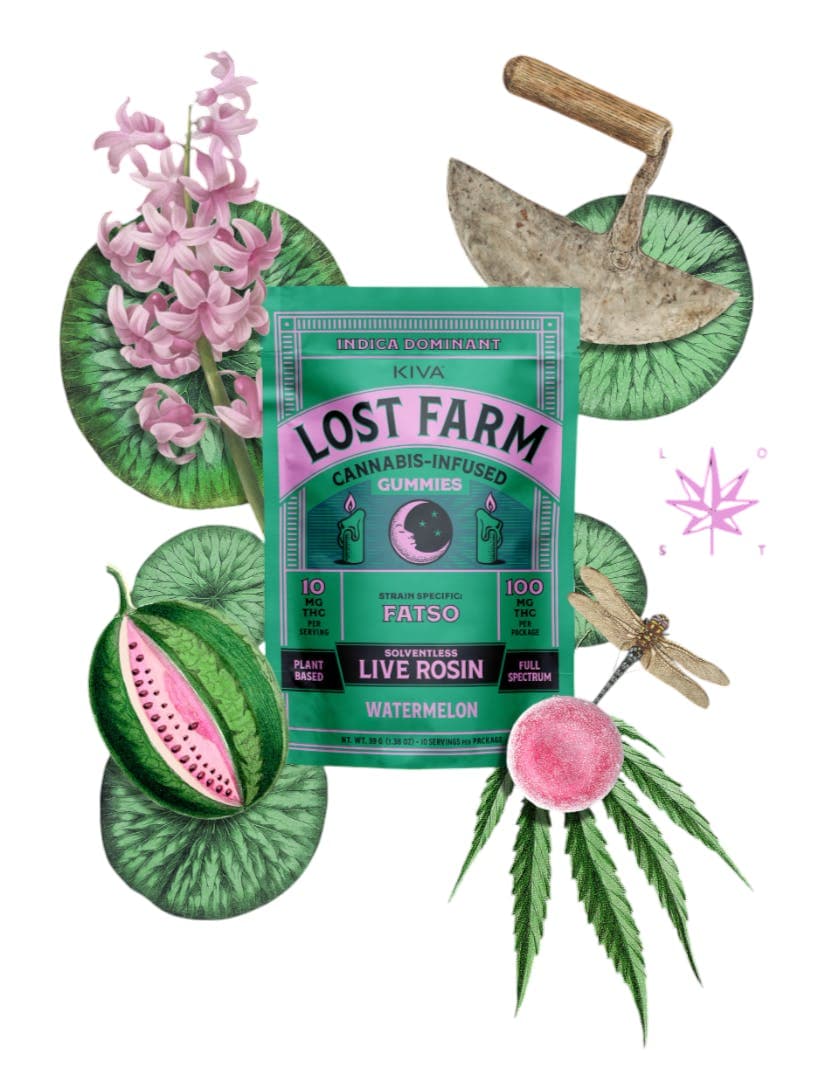 Lost Farm Live Rosin Fatso | WATERMELON | 10-Pack