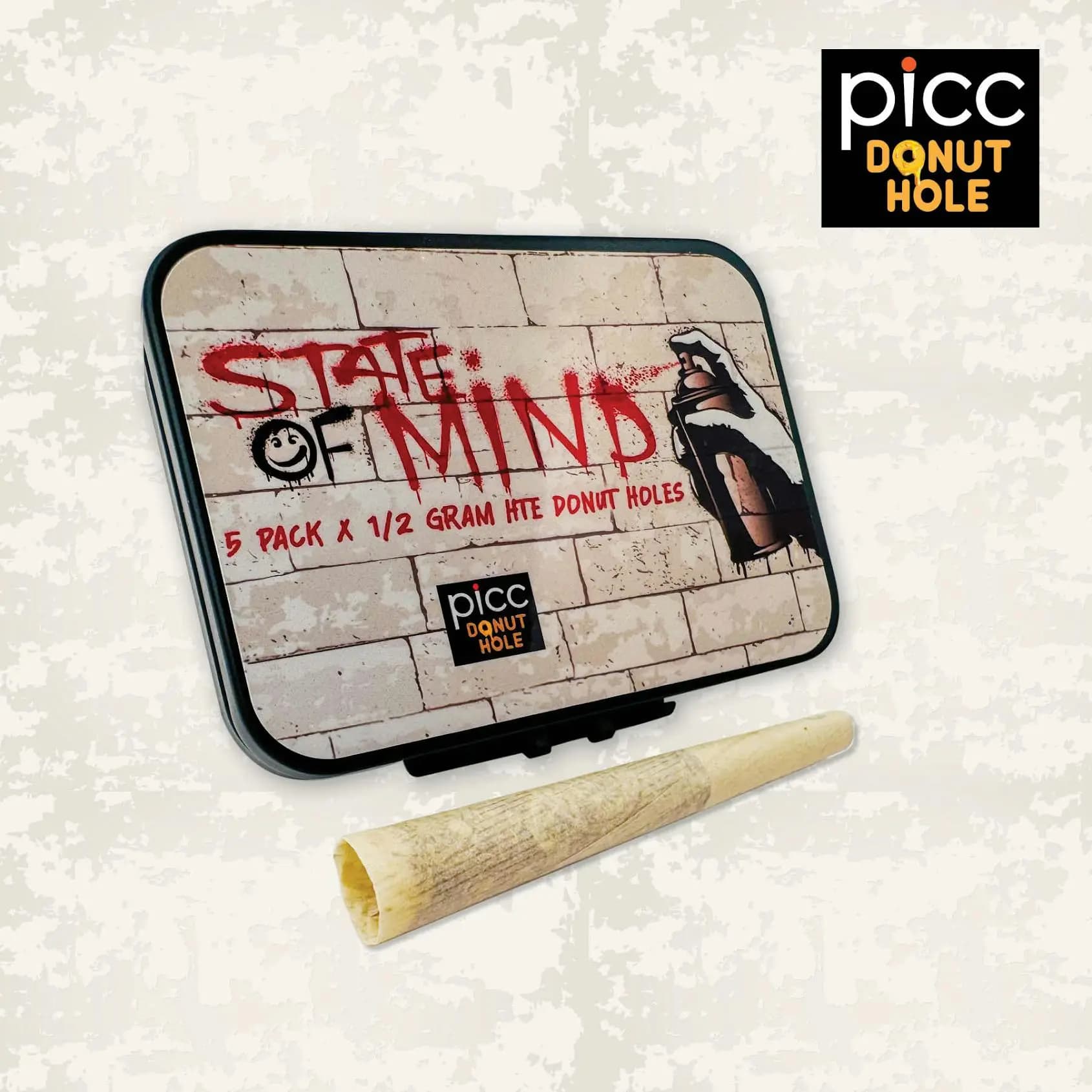State Of Mind Dark Matter x Grease Monkey 5 Pack Donut Hole Pre-rolls