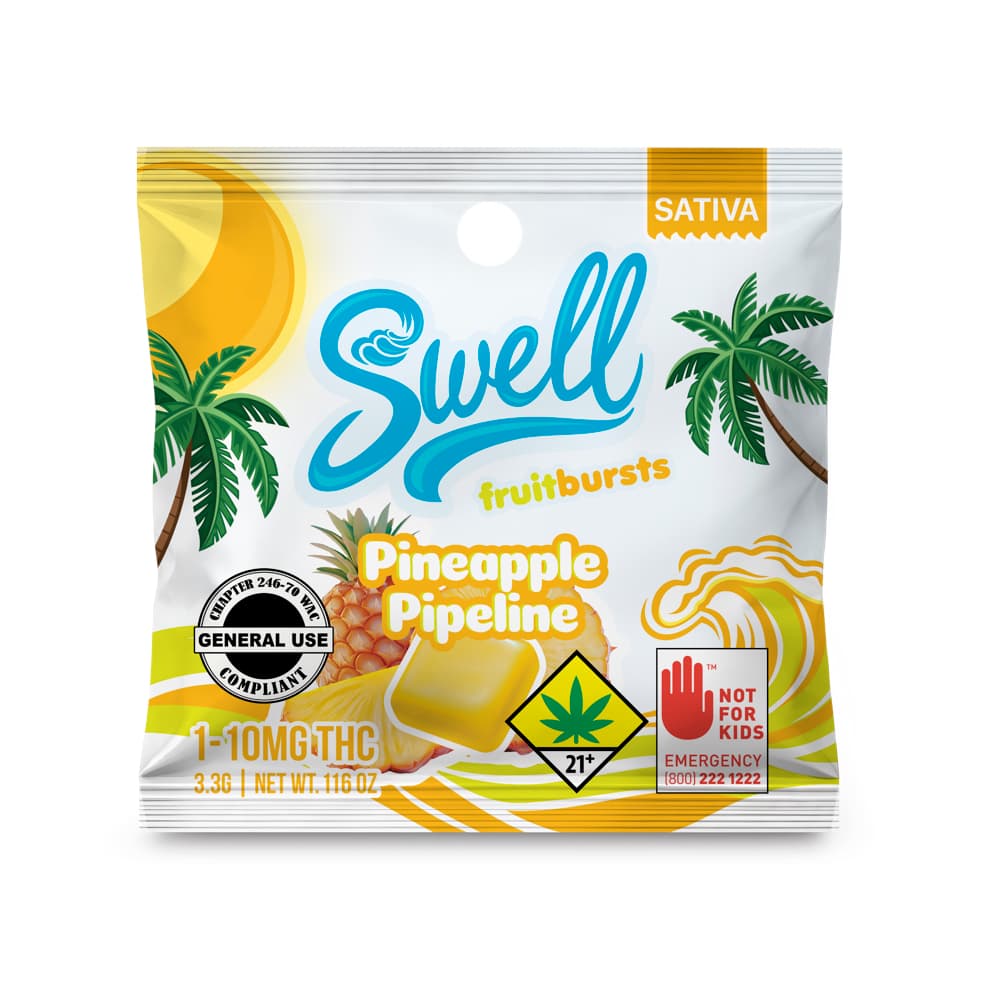 Swell Edibles Pineapple Pipeline - Sativa [1pk] (10mg)