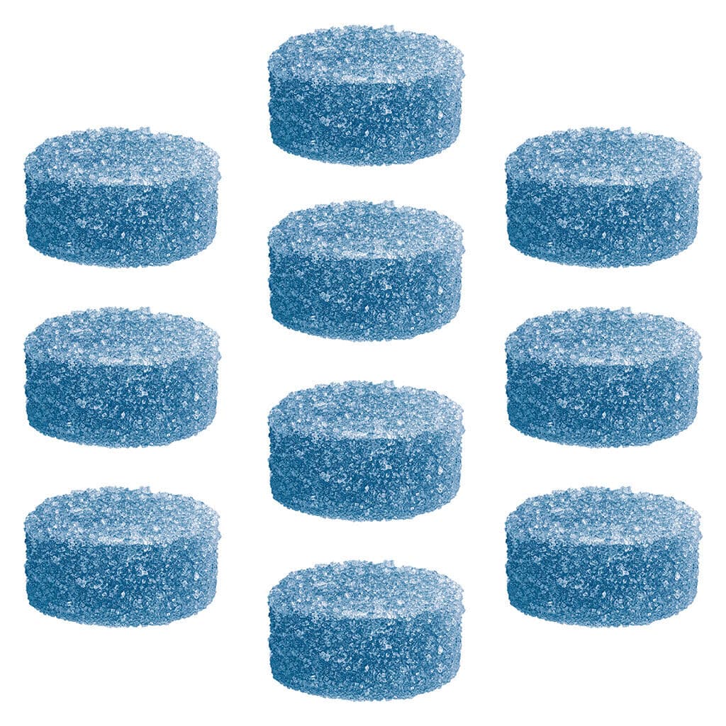 SHRED'EMS Blueberry Blaster Max10 Party Pack 100 THC:CBG Gummies - 10x1 Pack