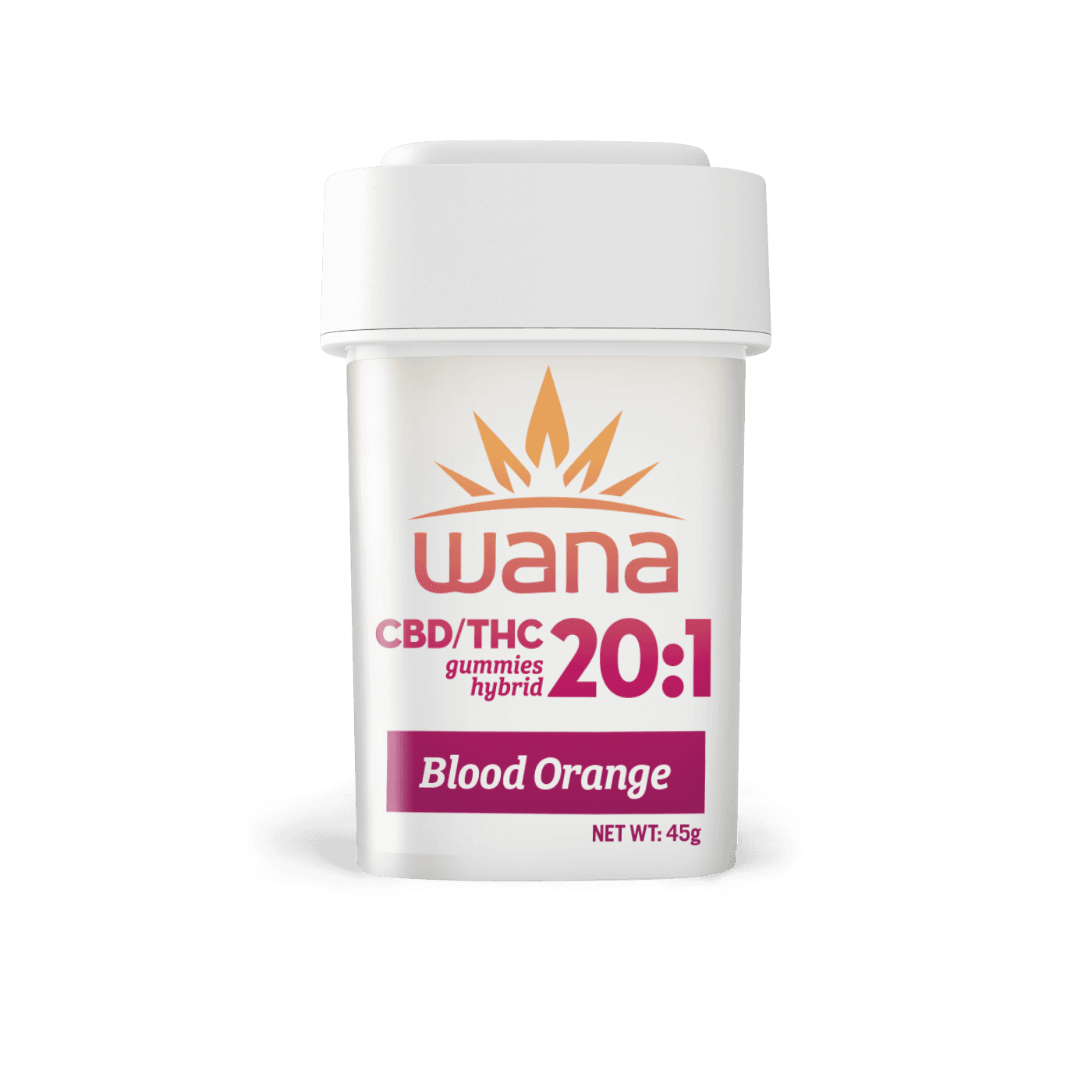 Grassroots- Wana Gummy Blood Orange 20:1 CBD:THC [10pk] | 10mg