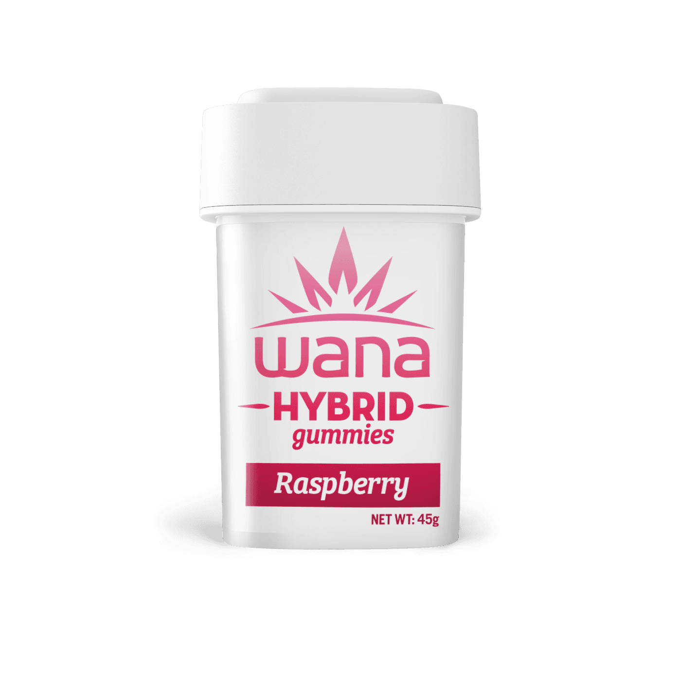 Grassroots- Wana Gummy Raspberry Hybrid [10pk] | 100mg