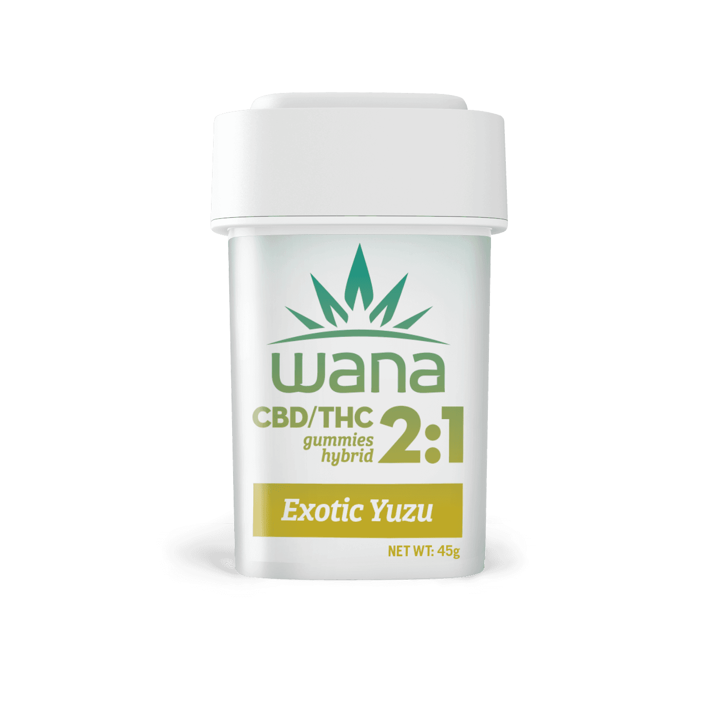 Grassroots- Wana Gummy Yuzu 2:1 [10pk] | 100mg