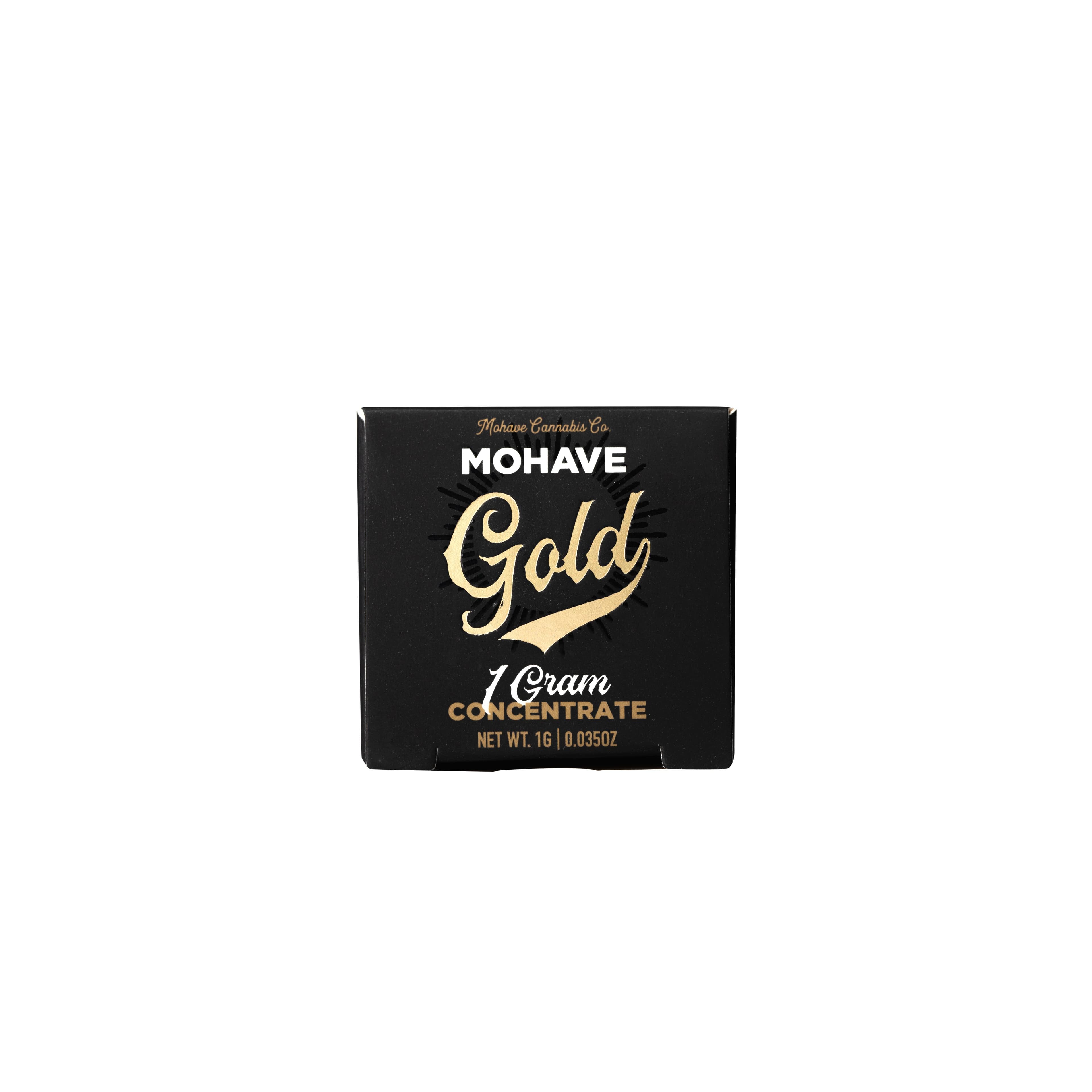 Mohave Cannabis Co. Mohave Gold Budder 1g JZ