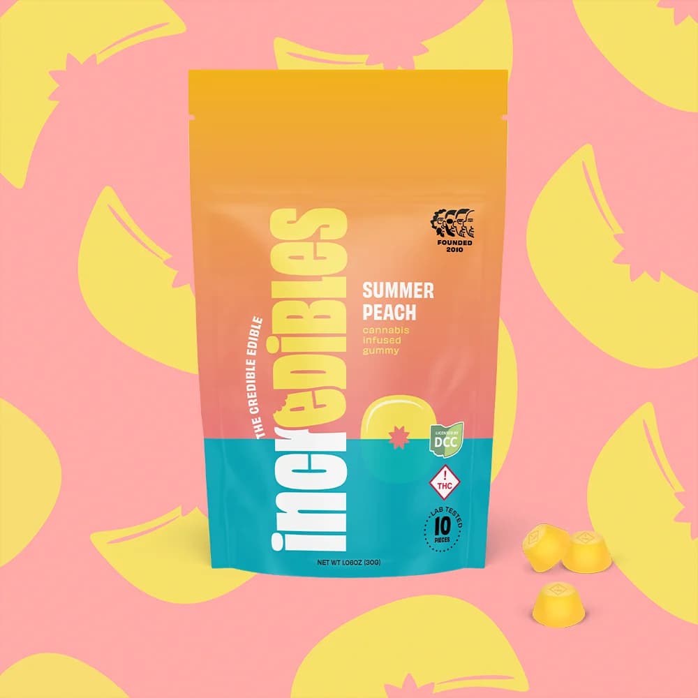 incredibles Summer Peach [10pk] (100mg)
