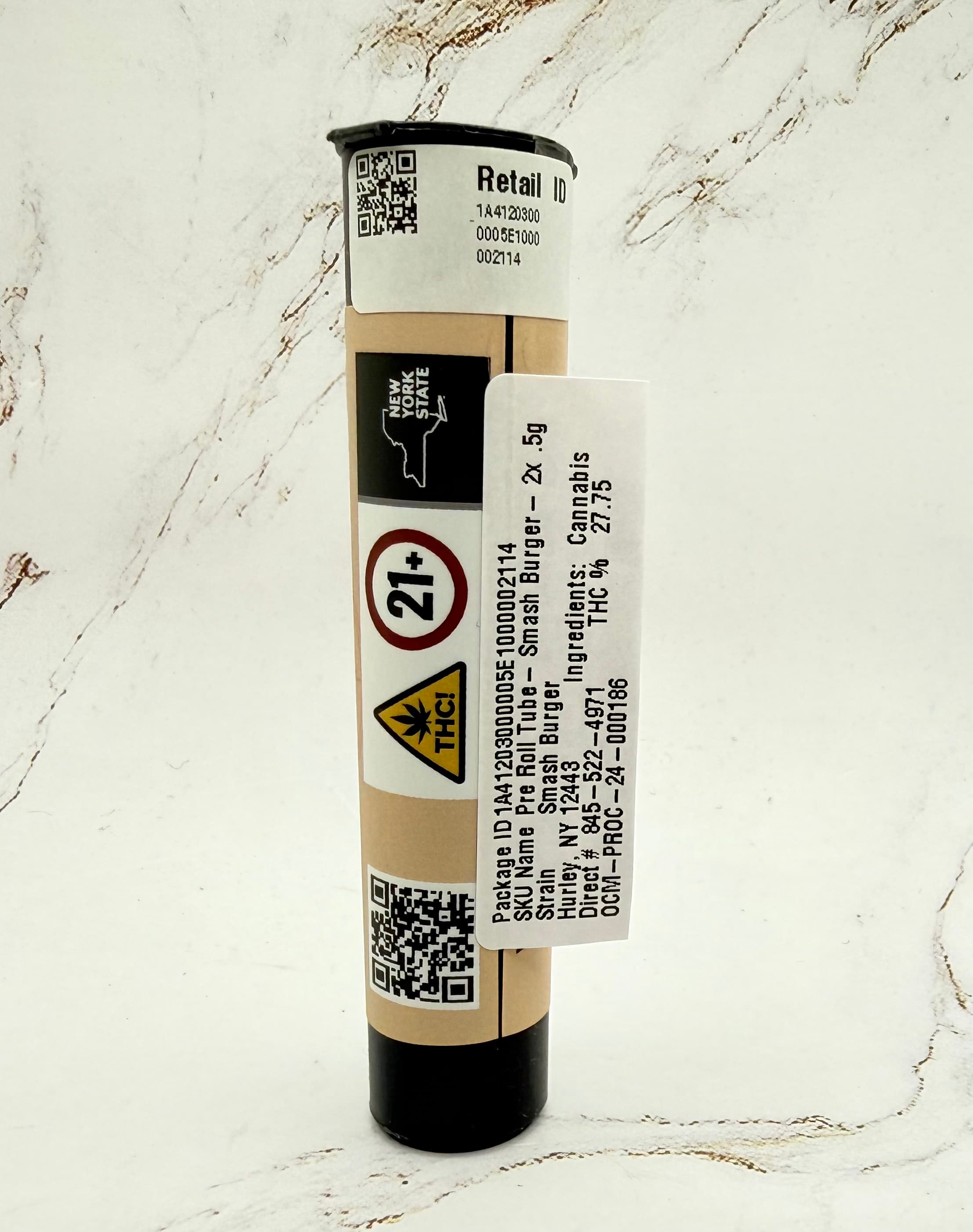 Hurley Grown Smash Burger Pre Roll | 2 Pack