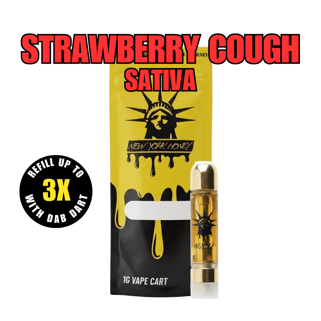 New York Honey 510 CARTRIDGE | STRAWBERRY COUGH