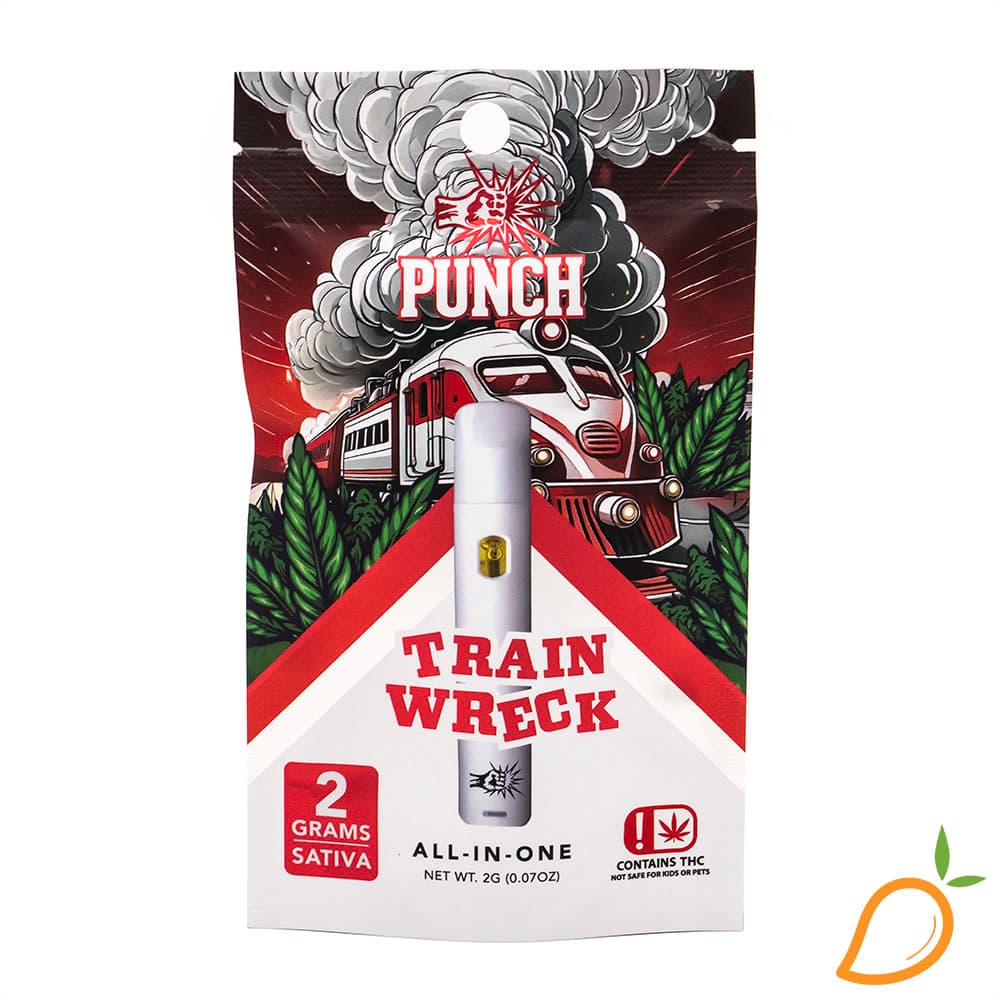 Punch Edibles & Extracts 2g Train Wreck Disposable Vape Punch Extracts