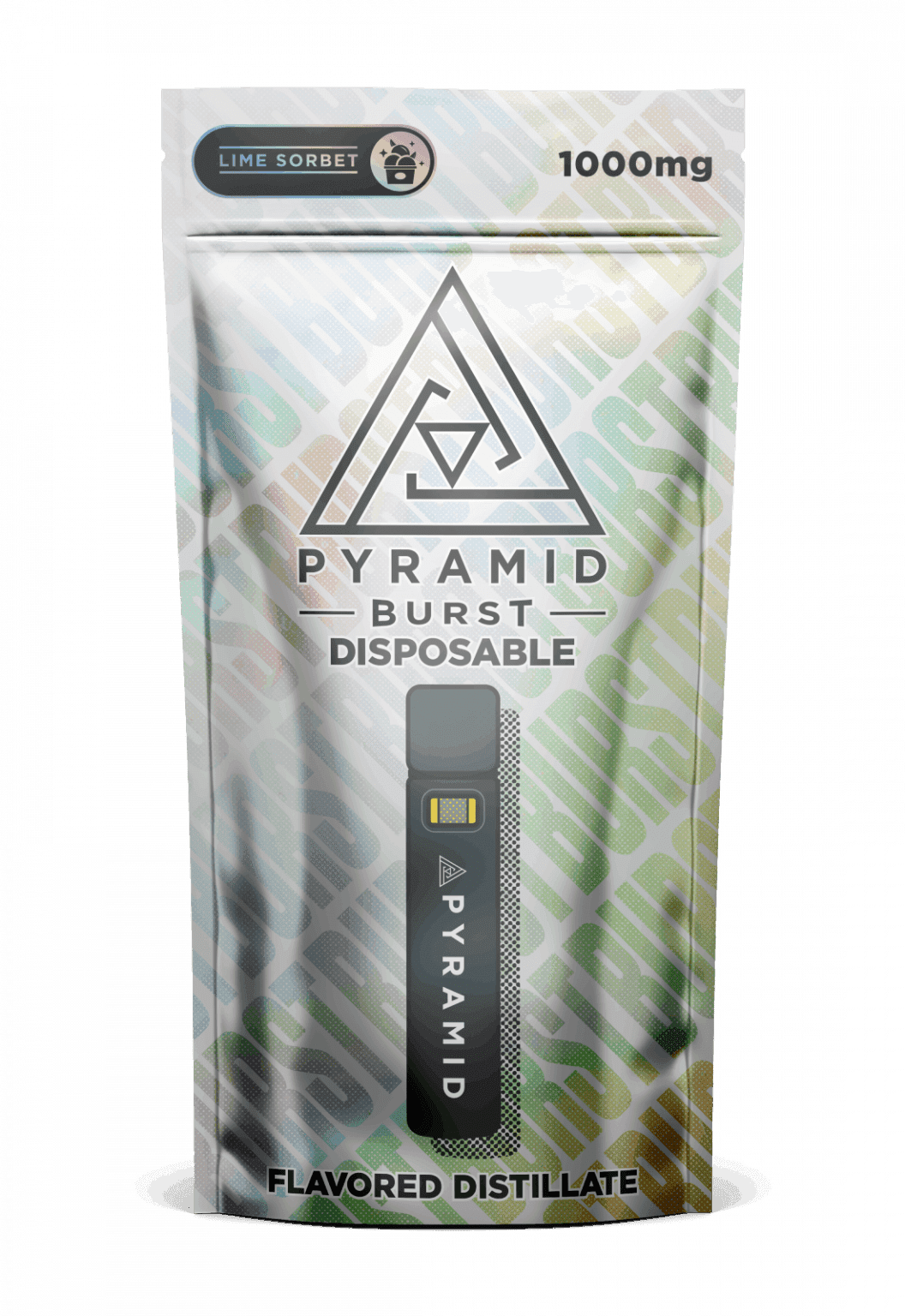 Pyramid Lime Sorbet | Disposable