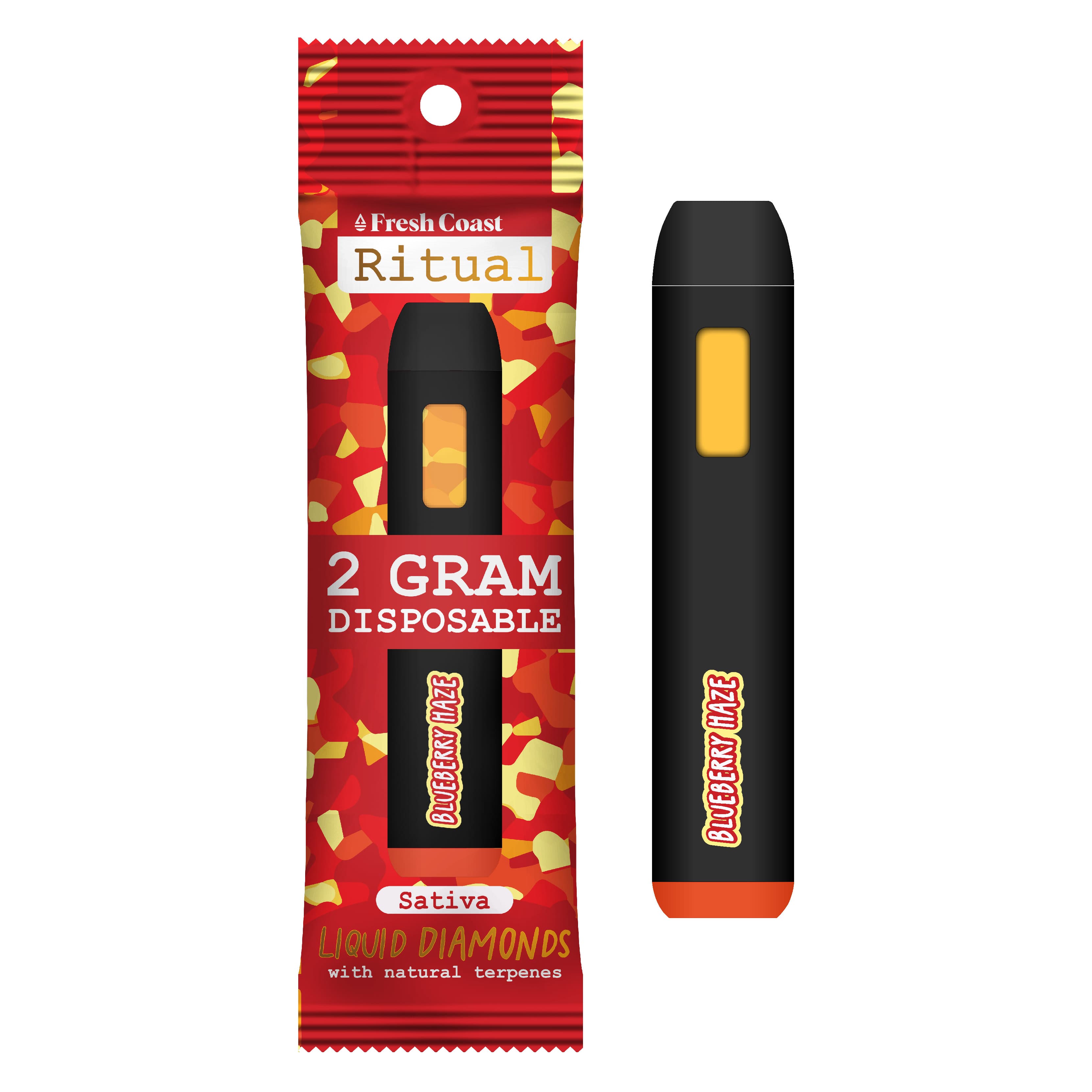 Ritual MI BLUEBERRY HAZE - LIQUID DIAMOND - DISPOSABLE