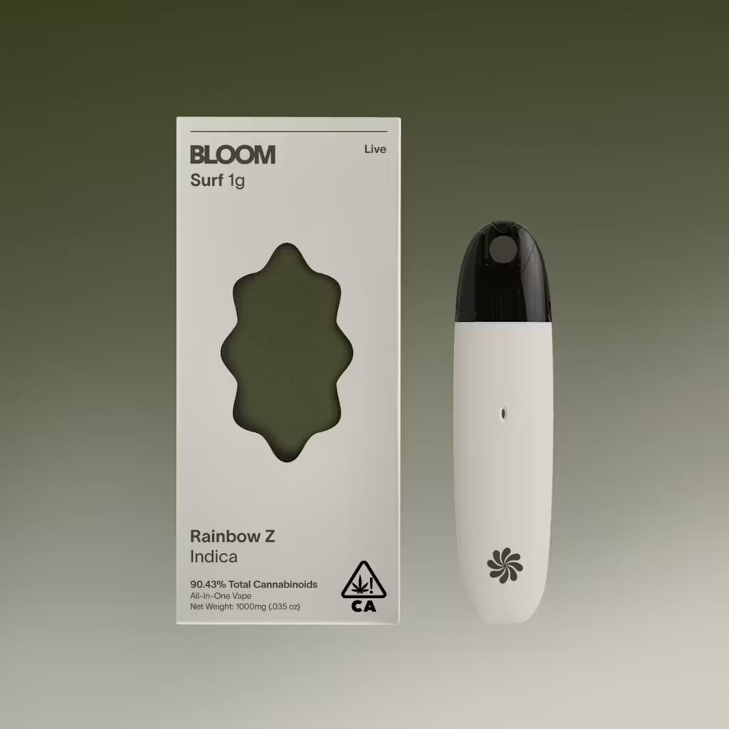 BLOOM Rainbow Z | 1g Live Resin AIO Vapes