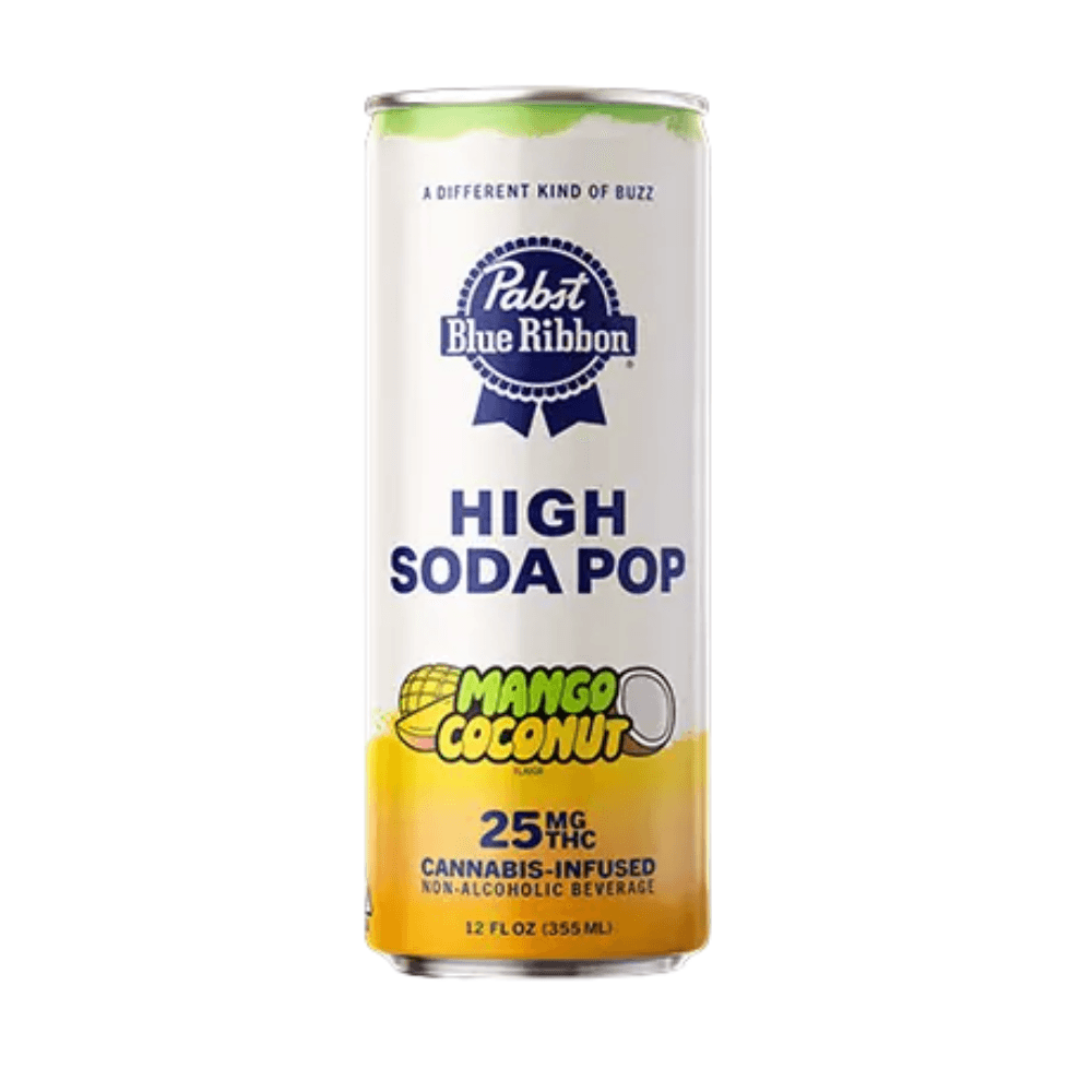 PABST LABS Pabst Blue Ribbon - Mango Coconut High Soda Pop 25mg