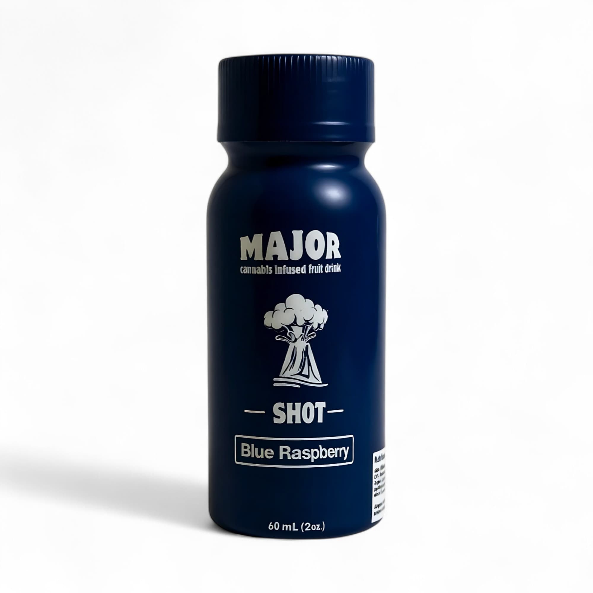 MAJOR Blue Raspberry Fast-Acting Shot (100mg) Beverages
