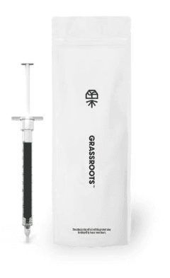 Grassroots Grassroots RSO Syringe 1g- Hickory Hash