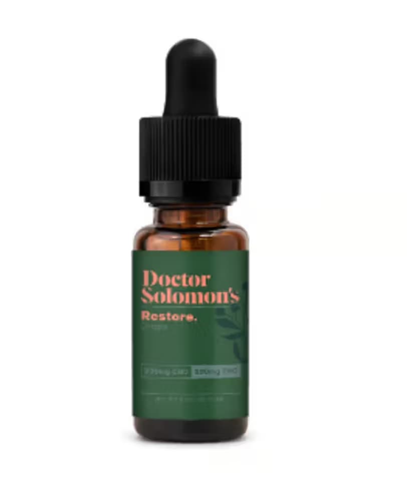 Dr. Solomon's Restore 1:1 CBD/THC
