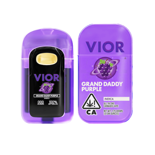 VIOR AIO GRANDDADDY PURPLE DISTILLATE ALL-IN-ONE