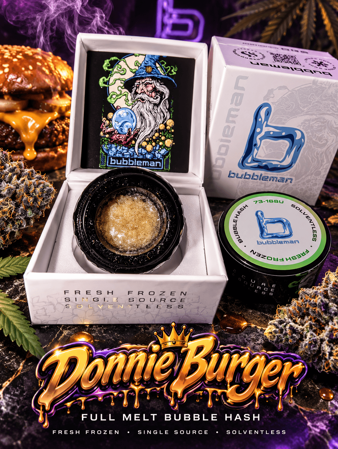 Bubbleman DONNIE BURGER | BUBBLE HASH