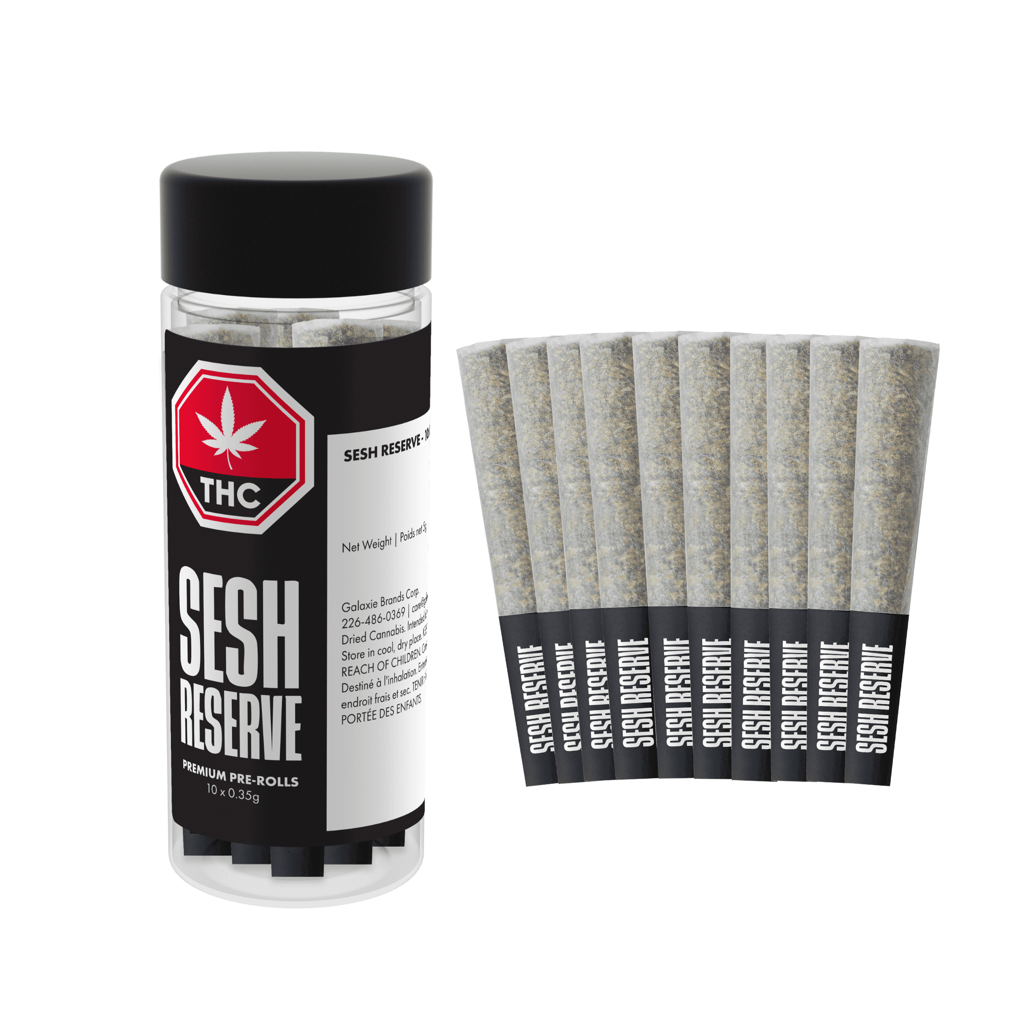 SESH RESERVE SESH Reserve PRJs (Crescendo)- 10x0.35g