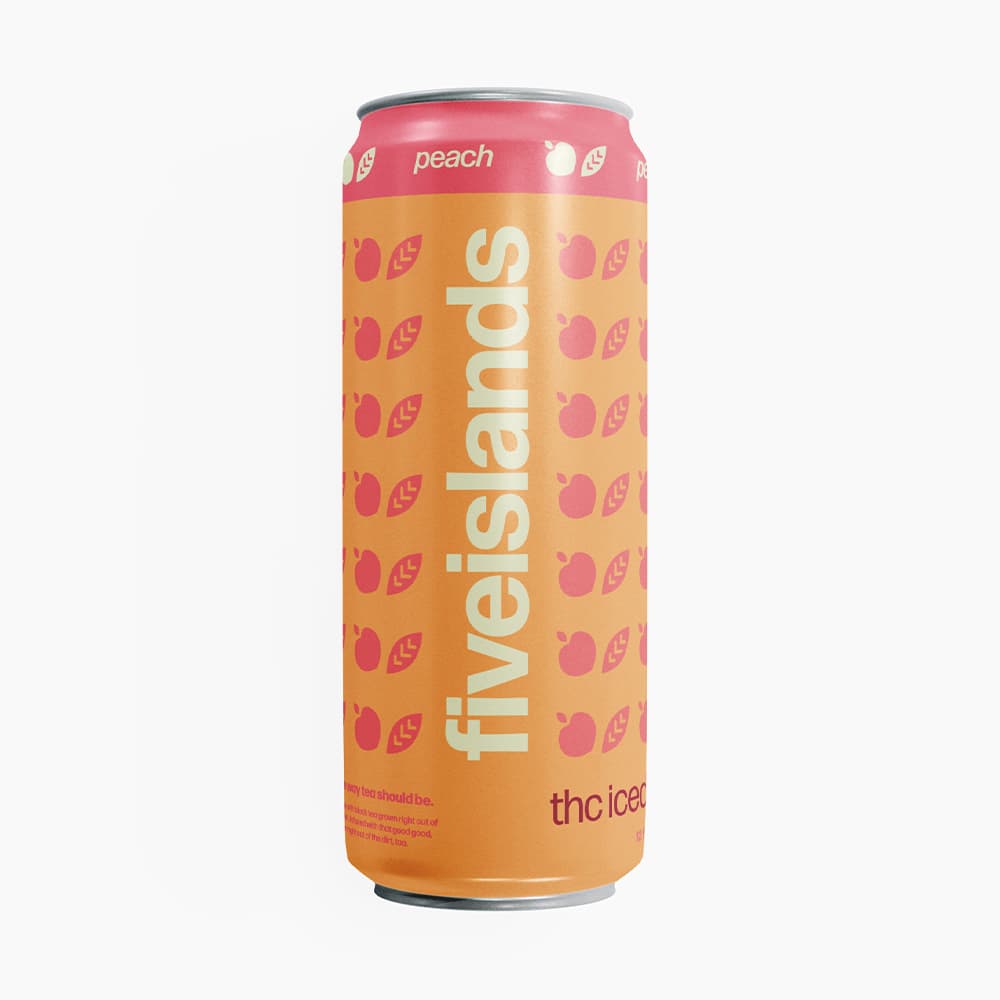 Five Islands Peach Tea | 4-Pack (5mg)