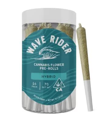 Wave Rider Wave Rider Animal Face Pre-Roll Pack (0.5g x 14ct) 7g