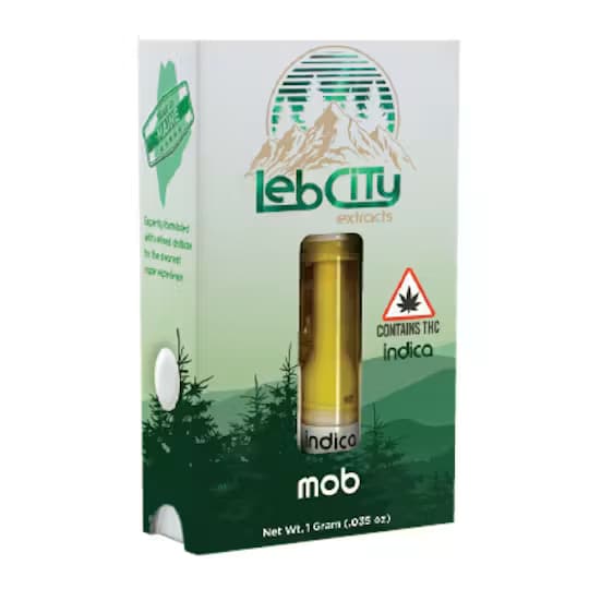 Leb-City Greeneries Mob Distillate Cart - 1g