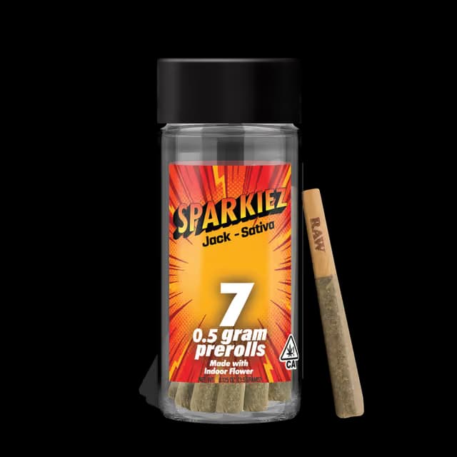Sparkiez 7 Pack Jack Sativa Preroll 3.5g
