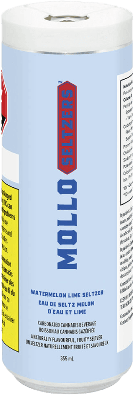 Mollo MOLLO SELTZER WATERMELON LIME 355ML