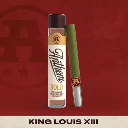 Anthem Bold Glass Tip Infused King Louis XIII Pre-Roll 1g