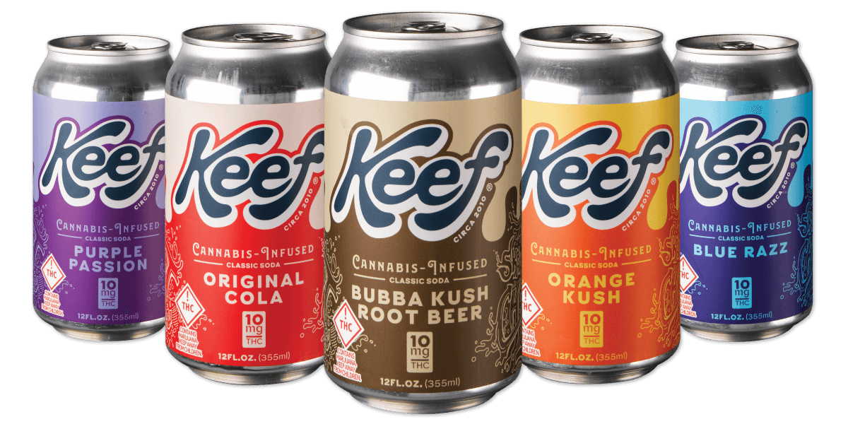 Keef Brands Cherry Cola Xtreme | 100mg Soda