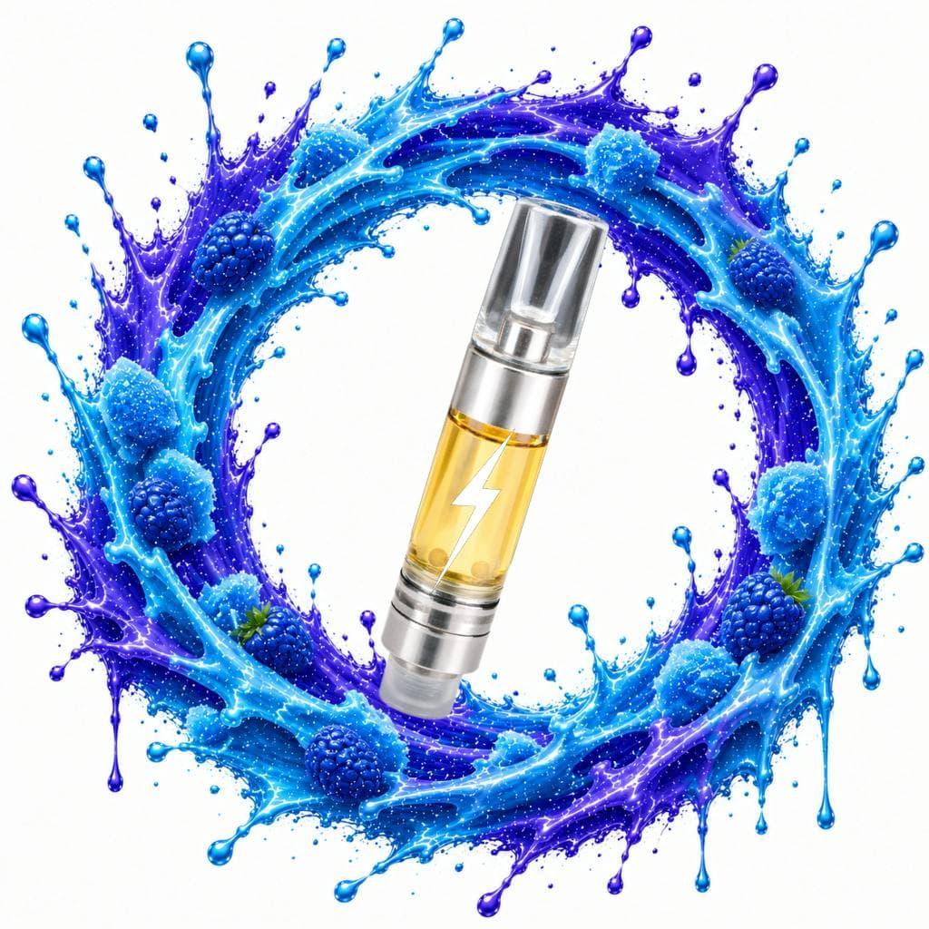 Strike Blue Raspberry Water Ice Cartridge - 1g